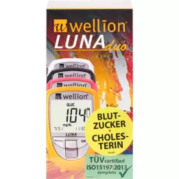 WELLION LUNADUO BZ-MESSEF.SET MG/DL Schwarz, 1 st