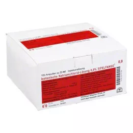 ISOTONISCHE NaCl-lösning 0,9 % Eifelfango Inj.-Lsg., 100X2 ml