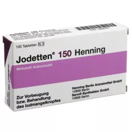 JODETTEN 150 Henning Tabletter, 100 st