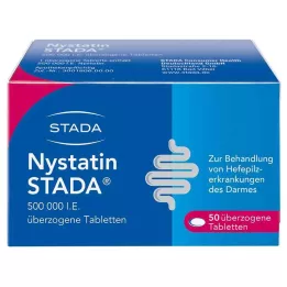 NYSTATIN STADA 500 000 IE belagda tabletter, 50 st