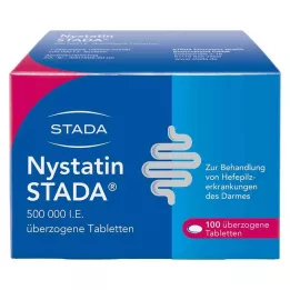 NYSTATIN STADA 500 000 IE belagda tabletter, 100 st