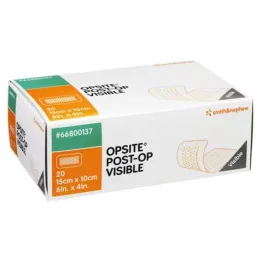 OPSITE Stolpe-OP Synligt 10x15 cm bandage, 20 st