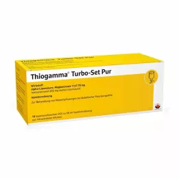 THIOGAMMA Turbo Set Pur injektionsflaskor, 10X50 ml