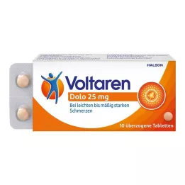 VOLTAREN Dolo 25 mg dragerade tabletter, 10 st