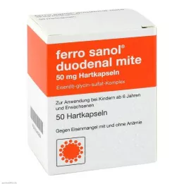 FERRO SANOL tolvfingertarmkvalster 50 mg magsäcksresistent tablett, 50 st