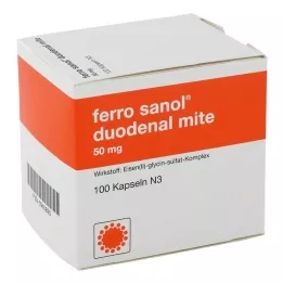 FERRO SANOL tolvfingertarmkvalster 50 mg magsäcksresistent tablett, 100 st