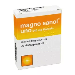 MAGNO SANOL uno 245 mg kapslar, 20 st