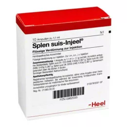 SPLEN Suis Injuel Ampoules, 10 st