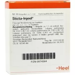 STICTA INJEEL Ampoules, 10 st