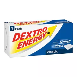 DEXTRO ENERGEN klassiska tärningar, 3 bitar