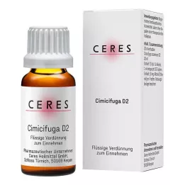 CERES Cimicifuga D 2 -utspädning, 20 ml