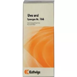 SYNERGON KOMPLEX 166 UVA Ursi droppar, 20 ml