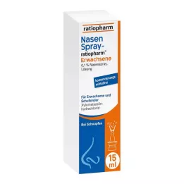 NASENSPRAY-ratiopharm Vuxna utan konserveringsmedel, 15 ml