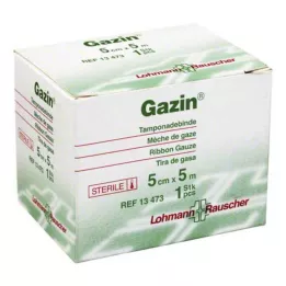 MULLBINDEN för tamponadsteril 5 cmx5 m, 1 st