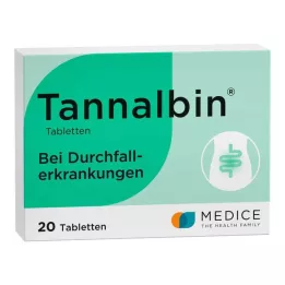 TANNALBIN Tabletter, 20 st