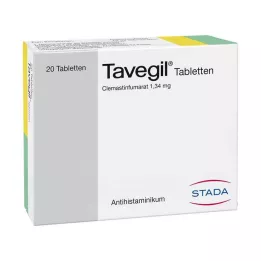 TAVEGIL Tabletter, 20 st