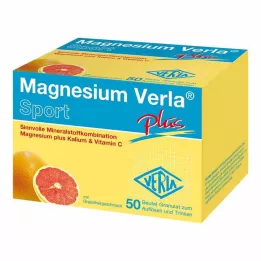 MAGNESIUM VERLA plus granulat, 50 st