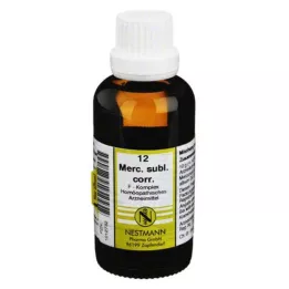 MERCURIUS SUBLIMATUS CORR.F komplex nr 12 utspädning, 50 ml
