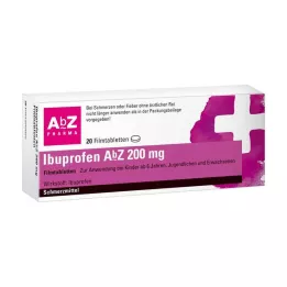 IBUPROFEN Abbey 200 mg filmbelagda tabletter, 20 st