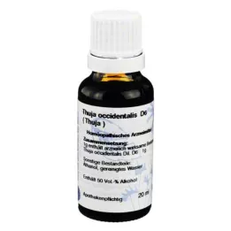 THUJA D 6 utspädning, 20 ml