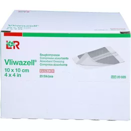 VLIWAZELL Sugkompressor Steril 10x10 cm, 25 st