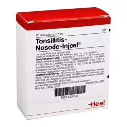 TONSILLITIS Nosode Injuel Ampoules, 10 st