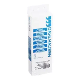 MUNDSCHUTZ PAPIERVLIES M.Gummiband Weiß, 100 st