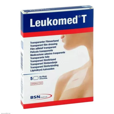 LEUKOMED transparent steril gips 8x10 cm, 5 st LEUKOMED transparent steril gips 8x10 cm, 5 st