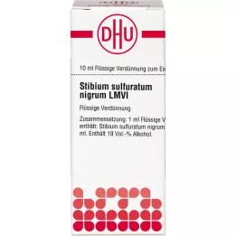 STIBIUM SULFURATUM NIGRUM LM VI utspädning, 10 ml