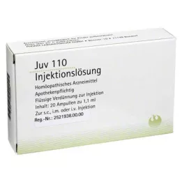 JUV 110 injektionslösning 1,1 ml ampulor, 20x1,1 ml