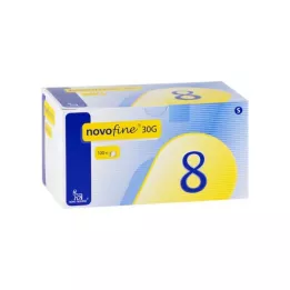 NOVOFINE 8 kanyler 0,30x8 mm, 100 st