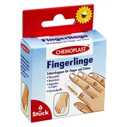 Fingersängar skyddsmössor för fingrar och tår, 6 st