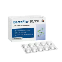 BACTOFLOR 10/20 kapslar, 100 st