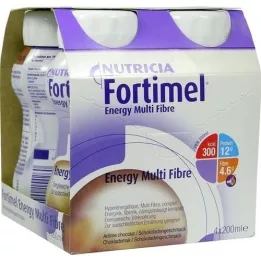 FORTIMEL Energi multifiber chokladsmak, 4x200 ml
