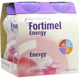 FORTIMEL Energi jordgubbsmak, 4x200 ml