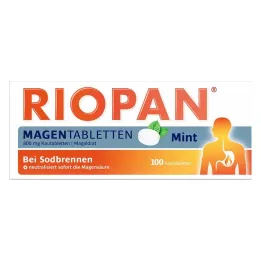 RIOPAN Magen Tabletten Mint 800 mg tuggtabletter, 100 st