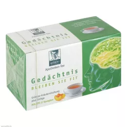 Baders Pharmacy Tea Memory, 20 st