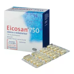EICOSAN 750 Omega-3 koncentrat mjuka kapslar, 240 st