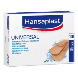 HANSAPLAST Universal Strips vattenres.19x72 mm, 100 st