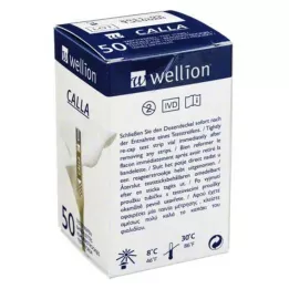 WELLION CALLA Blodsockertestremsor, 50 st