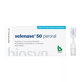 SELENASE 50 peroral lösning för oral användning, 50X1 ml