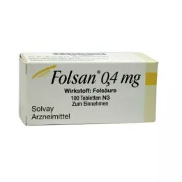 FOLSAN 0,4 mg tabletter, 100 st