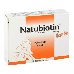 NATUBIOTIN 10 mg forte tabletter, 50 st