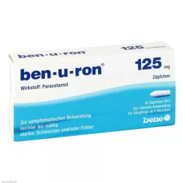 BEN-U-RON 125 mg stolpiller, 10 st