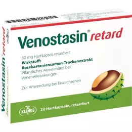 VENOSTASIN Retard 50 mg hård kapsel retarderad, 20 st