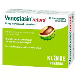 VENOSTASIN retard 50 mg hård kapsel med fördröjd frisättning, 20 st