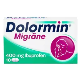 DOLORMIN Migrän filmdragerade tabletter, 10 st