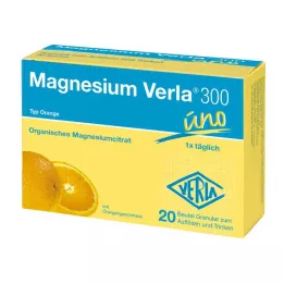 MAGNESIUM VERLA 300 apelsingranulat, 20 st