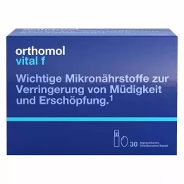 ORTHOMOL Vital F dricksflaska/kapsel komboförpackning, 30 st