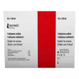 KLYSMA 1x koksaltlösning, 10X135 ml